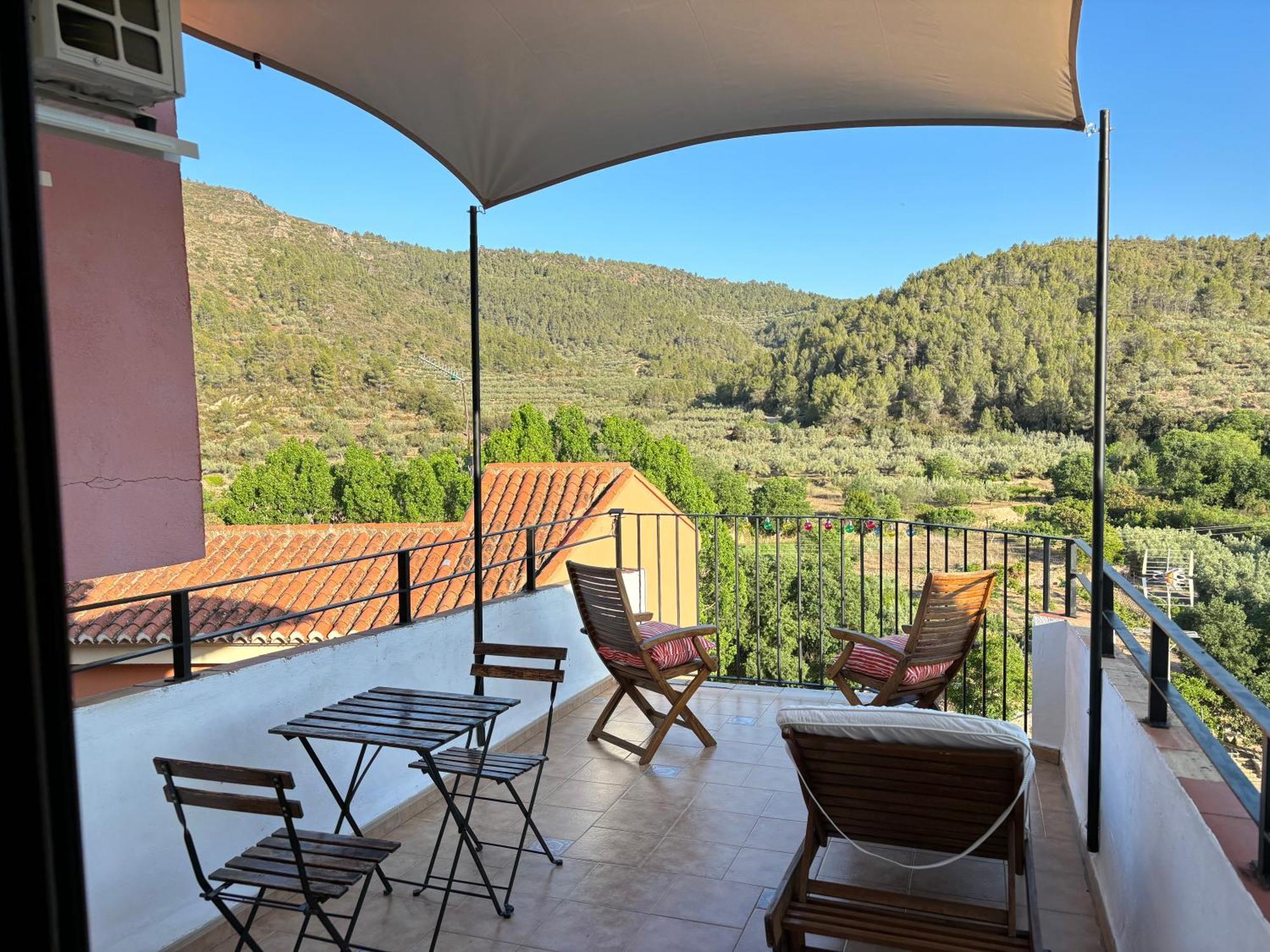 Remote Work In Spanish Mediterranean Countryside Vall de Almonacid Exteriör bild